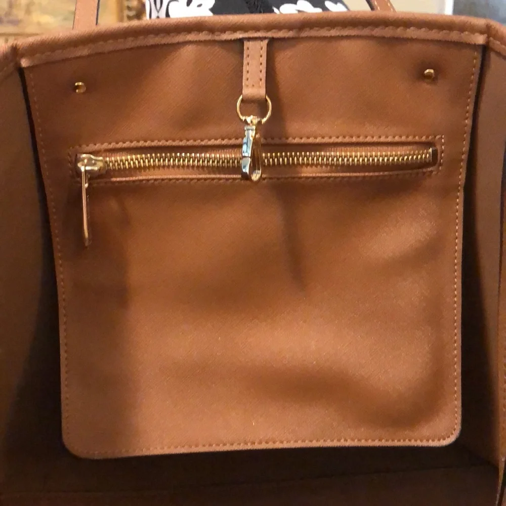 🤎Michael Kors Large carry all textured leather classic tote - Picture 3 of 14